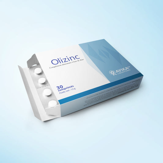 Pack N°1 - OLIZINC - Complément alimentaire pour la santé des cheveux, peau et ongles.